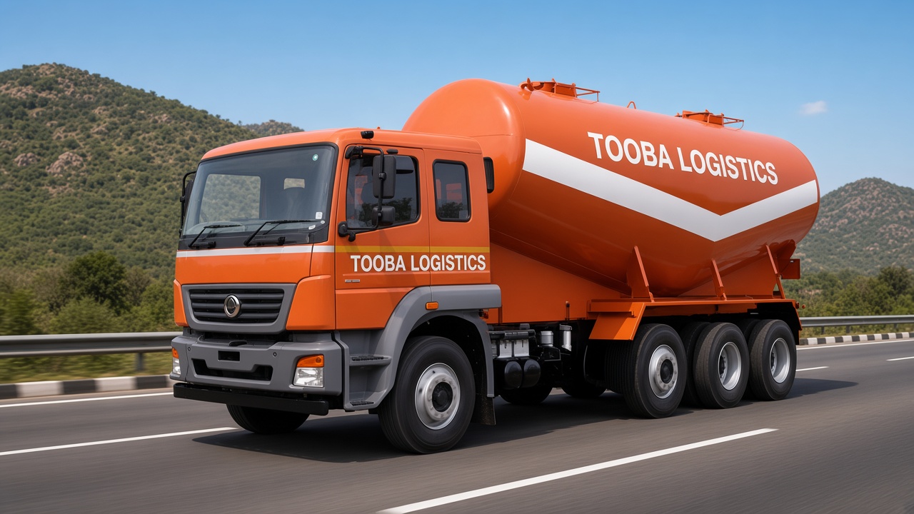 Tooba Logistics lorry fleet